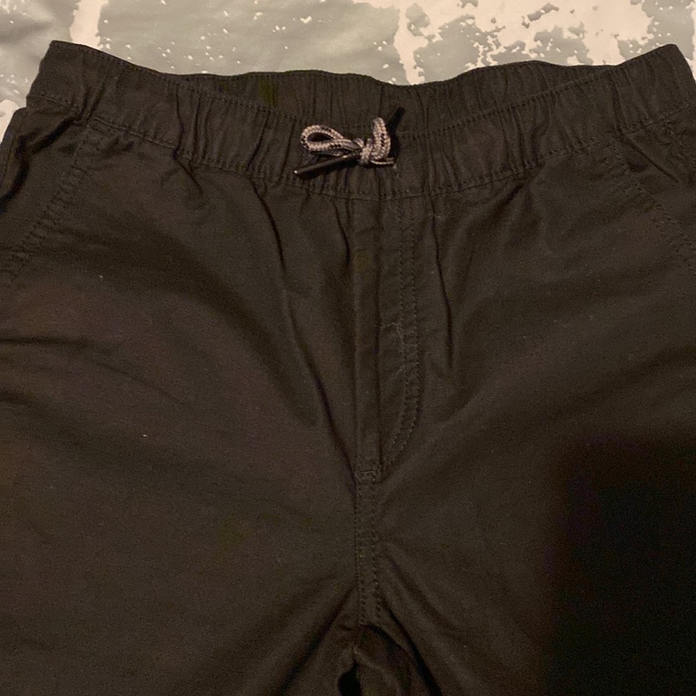 GAP KIDS Cotton Khaki Joggers in Black, Unisex, NWOT - Picture 2 of 8